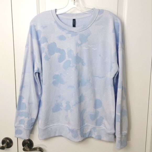 Lazypants blue cloud sweatshirt size medium - Picture 1 of 5
